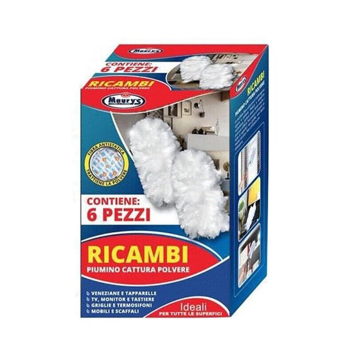 KIT SET 2 PZ MAURY'S RICAMBI PER PIUMINO CATTURA POLVERE