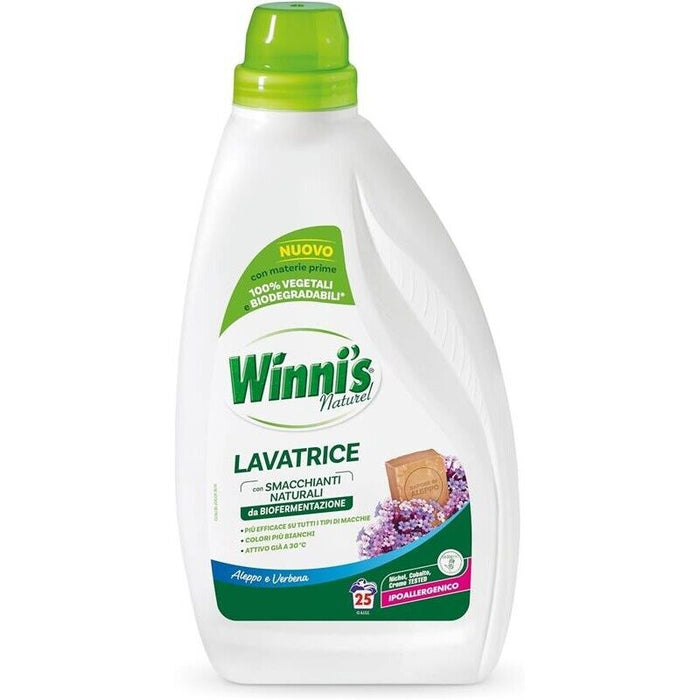 SET 8 WINNIS DETERSIVO 25 LAVAGGI ALEPPO E VERBENA SMACCHIANTE