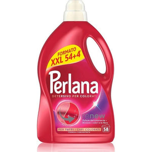 PERLANA DETERSIVO PER COLORATI LIQUIDO PER TUTTI I CAPI PER FIBRE RINNOVATE 58 LAVAGGI