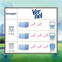 VERNEL LAVANDA AMMORBIDENTE LAVATRICE INTENSA FRESCHEZZA E MORBIDEZZA CONFEZIONE XXL DA 1,9 LITRI 78 LAVAGGI