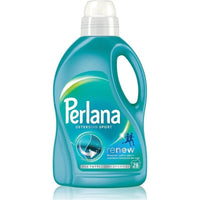 PERLANA DETERSIVO SPORT LAVATRICE LIQUIDO PER TUTTI I CAPI SPORTIVI RIMUOVE I CATTIVI ODORI 28 LAVAGGI