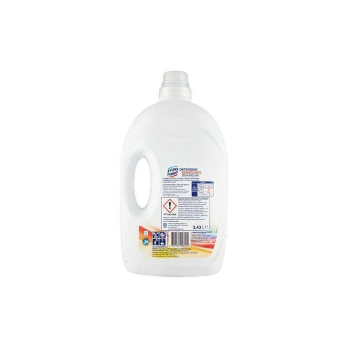 LYSOFORM LIQUIDO LAVATRICE 54 LAVAGGI DELICATO SUI COLORI 2,43L