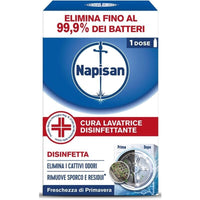NAPISAN CURA LAVATRICE DISINFETTANTE 250ML FRESCHEZZA DI PRIMAVERA