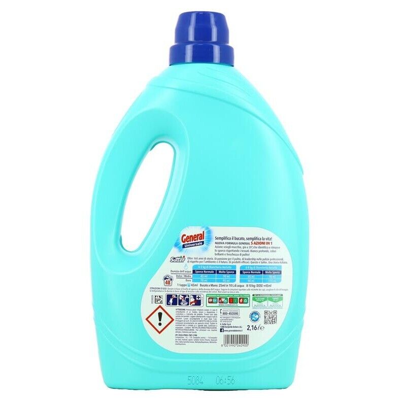 GENERAL LIQUIDO LAVATRICE 48 LAVAGGI 2,16LT UNIVERSALE