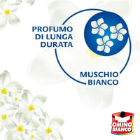 OMINO BIANCO IDROCAPS DETERSIVO LAVATRICE IN CAPSULE SCIOGLI MACCHIE 30 LAVAGGI PER BASSE TEMPERATURE MUSCHIO BIANCO