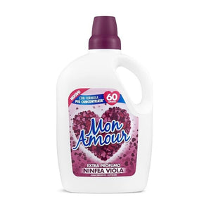 AMMORBIDENTE MON AMOUR 60 LAVAGGI CON FORMULA CONCENTRATA NINFEA VIOLA  3LT