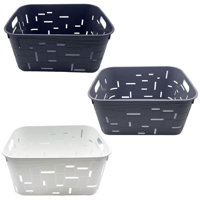 MA MAISON CESTINO MODELLO ABSTRACT CHIC CM.40X28 COLORAZIONE ASSORTITA