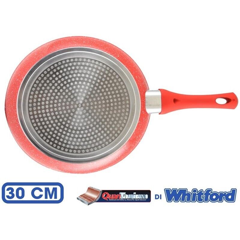 MAURY'S RED & BLU PADELLA ANTIADERENTE 30CM