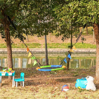 ALTALENA ROTONDA PER BAMBINI 100 X 180 CM MULTICOLOR