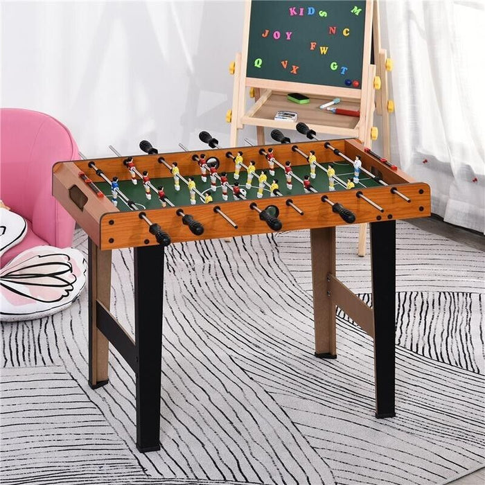 CALCIO BALILLA IN LEGNO CON 22 GIOCATORI E ACCESSORI INCLUSI 84.5 X 40 X 61.2CM