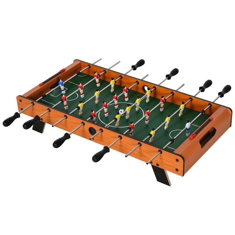 CALCIO BALILLA IN LEGNO CON 22 GIOCATORI E ACCESSORI INCLUSI 84.5 X 40 X 61.2CM
