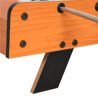 CALCIO BALILLA IN LEGNO CON 22 GIOCATORI E ACCESSORI INCLUSI 84.5 X 40 X 61.2CM