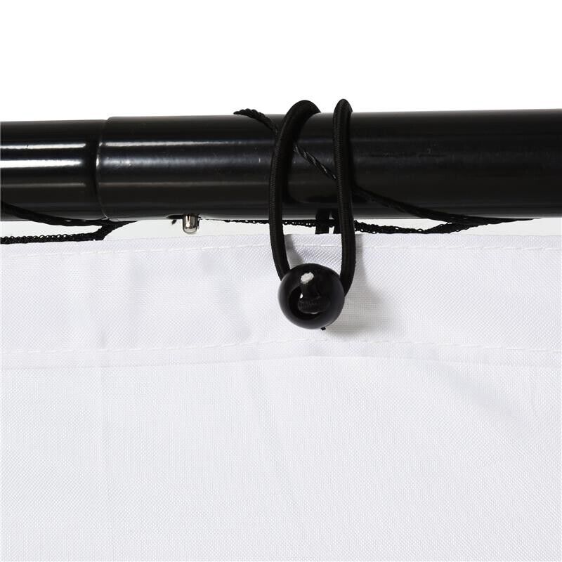 PORTA DA CALCIO PER BAMBINI E ADULTI RETE IN PE IN METALLO OXFORD BIANCO NERO