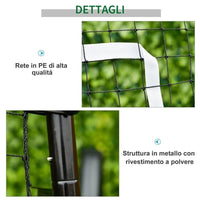 RETE DA CALCIO REBOUNDER PIEGHEVOLE CON BERSAGLIO E ANGOLAZIONE REGOLABILE