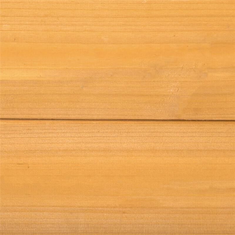 SABBIERA PER BAMBINI IN LEGNO DI ABETE CON DESIGN SENZA FONDO 109X109X20CM