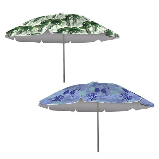 MA MAISON OMBRELLONE SUMMER CM.180 TUBO PROTEZIONE RAGGI UV FANTASIA ASSORTITA