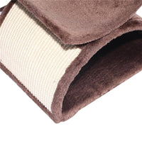 ALBERO PER GATTI TUNNEL IN SISAL MARRONE 40 X 30 X 43 CM