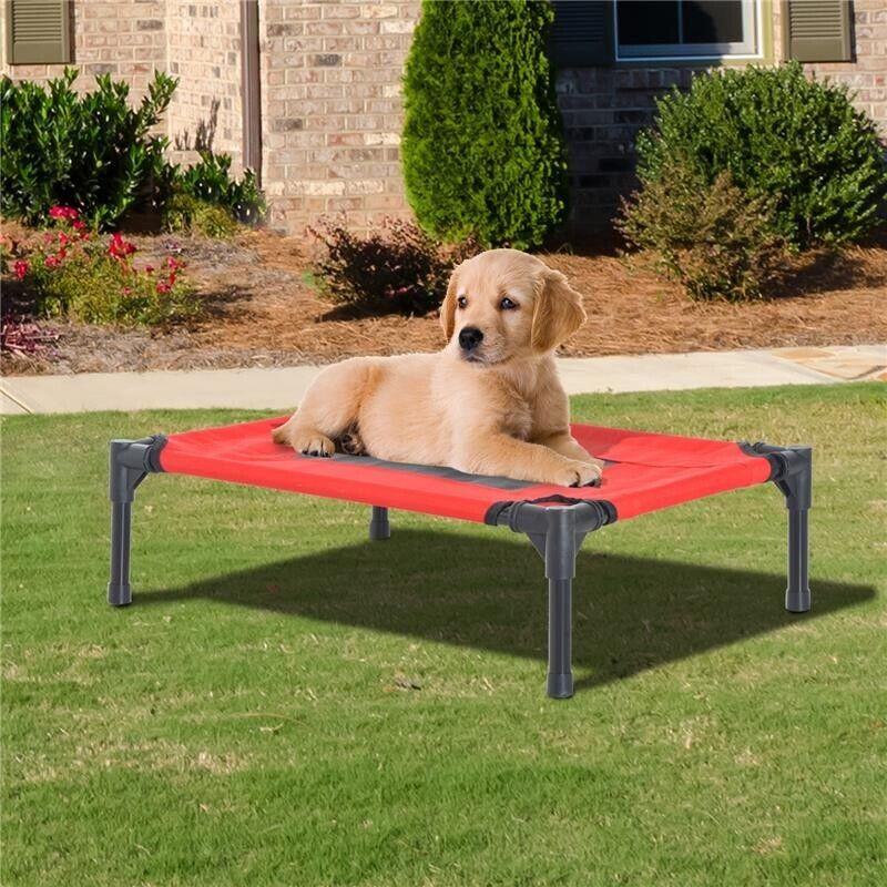 CUCCIA ESTIVA BRANDINA PER CANI FINO A 11KG DA ESTERNO E DA INTERNO ROSSA