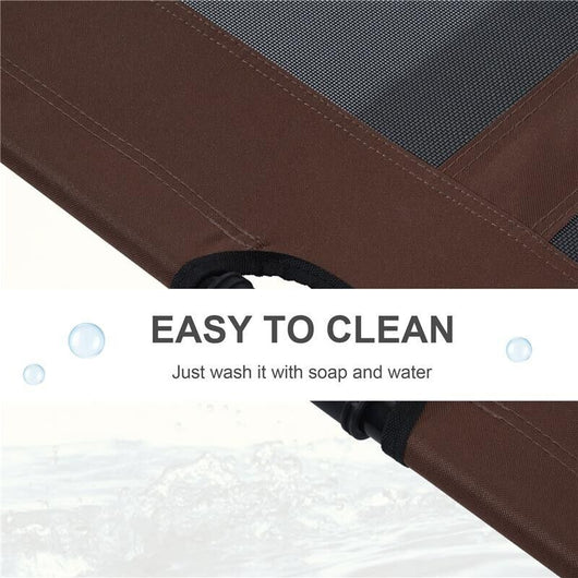 BRANDINA PER CANI GRANDI PIEGHEVOLE METALLO E TESSUTO OXFORD TRASPIRANTE