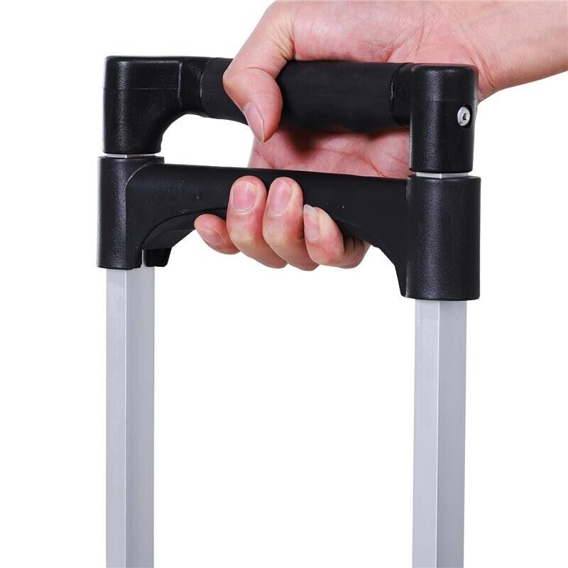 CARRELLO PORTAPACCHI PIEGHEVOLE IN ALLUMINIO CON 6 RUOTE PER SCALE CARICO 70KG