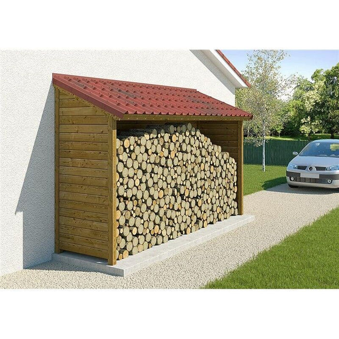 LASTRE A TEGOLE ONDUVILLA ROSSO SFUMATO 107 X 40 CM H 4 CM