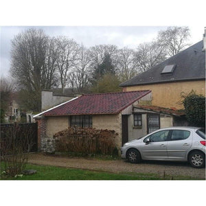 LASTRE A TEGOLE ONDUVILLA ROSSO SFUMATO 107 X 40 CM H 4 CM