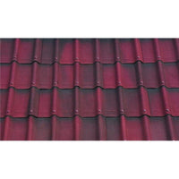 LASTRE A TEGOLE ONDUVILLA ROSSO SFUMATO 107 X 40 CM H 4 CM