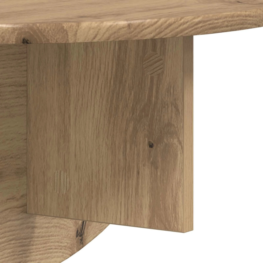 Scaffale da parete Rovere artigianale 48 x 24 x 24 cm 891446