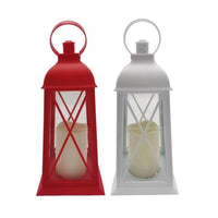 HIGH-TECH 1 LANTERNA LED CON CANDELA CM.14X30 H COLORI ASSORTITI