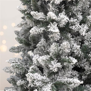 MAURY'S ALBERO DI NATALE EXTRA SLIM 150 CM INNEVATO
