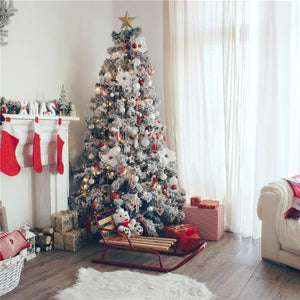 MAURY'S MONTE ROSA ALBERO DI NATALE  INNEVATO 180 CM