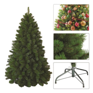 MAURY'S ALBERO DI NATALE EVEREST/CANADA COLORE VERDE ARTIFICIALE 210 CM