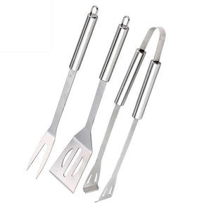 MAURY'S GRILL SET 3 UTENSILI IN ACCIAIO PER BARBECUE OKS