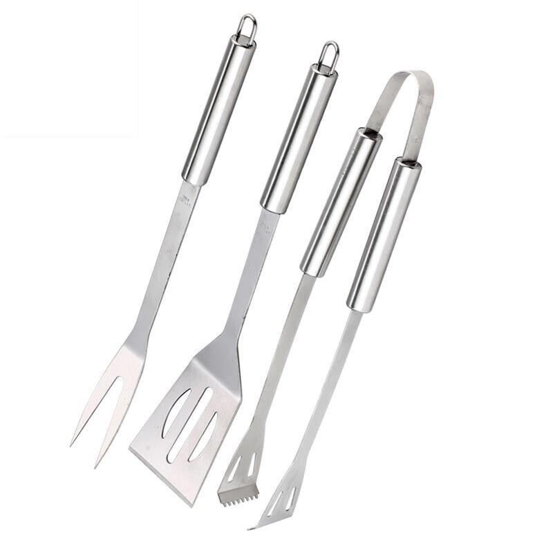 MAURY'S GRILL SET 3 UTENSILI IN ACCIAIO PER BARBECUE OKS