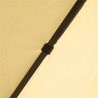 GAZEBO DA GIARDINO DI LUSSO TENDONE DA GIARDINO 3 X 3 M