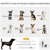 PASSEGGINO PER CANI PICCOLI PIEGHEVOLE A 3 RUOTE CON COPERTURA ANTIPIOGGIA E CESTINO, CACHI