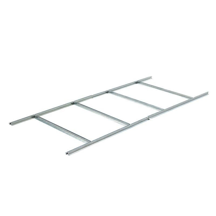 CASETTA PORTA ATTREZZI DA GIARDINO IN ACCIAIO ZINCATO VERDE 277 X 191 X 192 CM