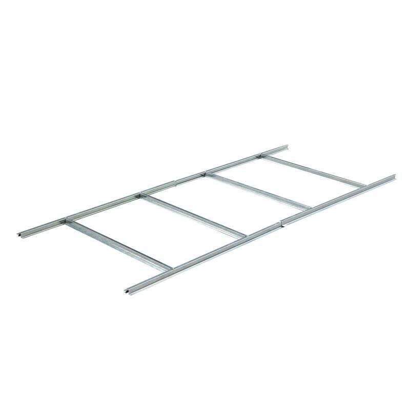 CASETTA PORTA ATTREZZI DA GIARDINO IN ACCIAIO ZINCATO VERDE 277 X 191 X 192 CM