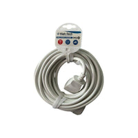 HIGH-TECH PROLUNGA 10MT - 16A 2P+T PRESA P11 BIP 10/16A C/PROTEZIONE BAMBINI BIANCA MATERIALE ELETTRICO