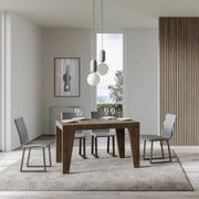 Tavolo allungabile 120/224x90 cm Naxy colore noce