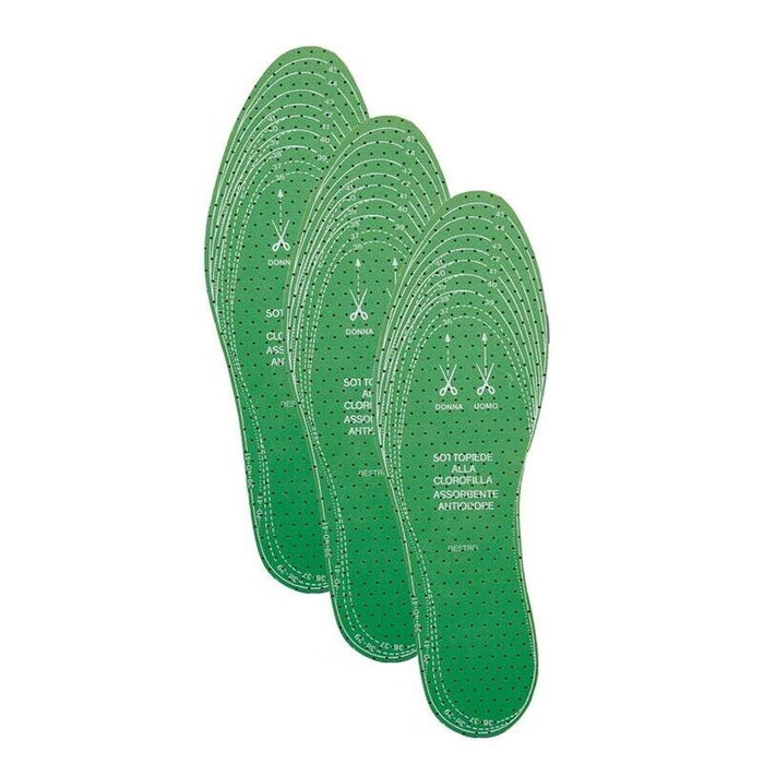 KIT SET 3 PZ MAURY'S SOLETTA PER SCARPA CON CLOROFILLA 2 PAIA