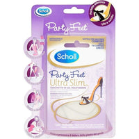 SCHOLL CUSCINETTO IN GEL TRASPARENTE ULTRA SLIM PERFETTA ADERENZA ANTISCIVOLO OKX