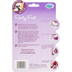 SCHOLL CUSCINETTO IN GEL TRASPARENTE ULTRA SLIM PERFETTA ADERENZA ANTISCIVOLO OKX