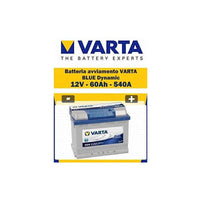 BATTERIA AUTO VARTA BLU DYNAMIC D24 60 AH 12 V 17,5X19 X 24,2 CM