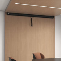 TELO PROIETTORE 120" REGOLABILE CON MONTAGGIO A SOFFITTO E PARETE, FORMATO 4:3, 244X183CM, BIANCO E NERO