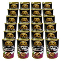 OPTIMO SET 24 BOCCONCINI PER CANE AL GUSTO POLLO E CONIGLIO DA 400 GR