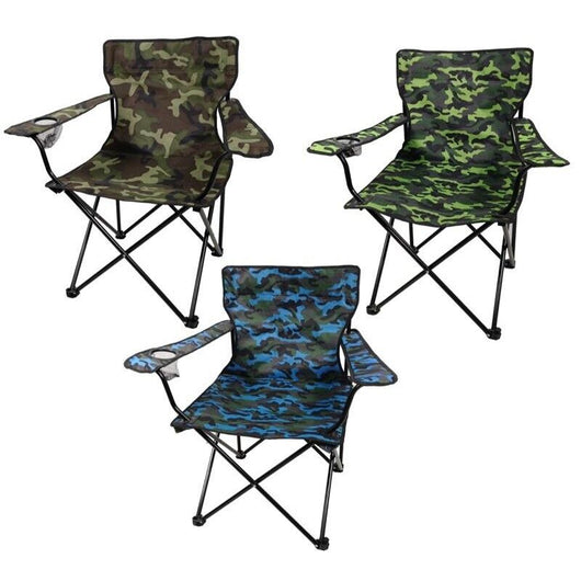 MAURY'S SEDIA PESCATORE COMBAT CON BRACCIOLI MODELLO MILITARE RICHIUDIBILE 78 X 52 X 82 CM COLORI ASSORTITI