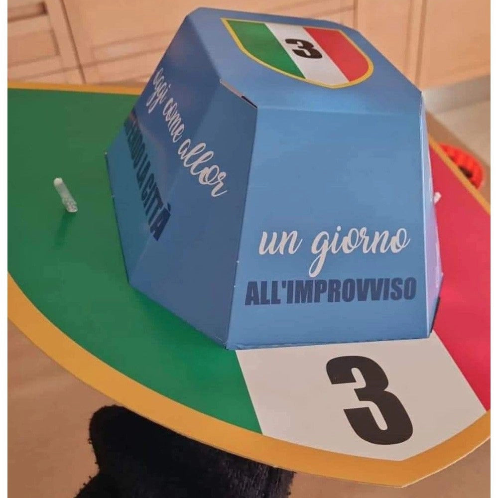 Trade Shop - Cappello Celebrativo Festa Terzo Scudetto Napoli Kvaratskhelia Campioni D'italia -