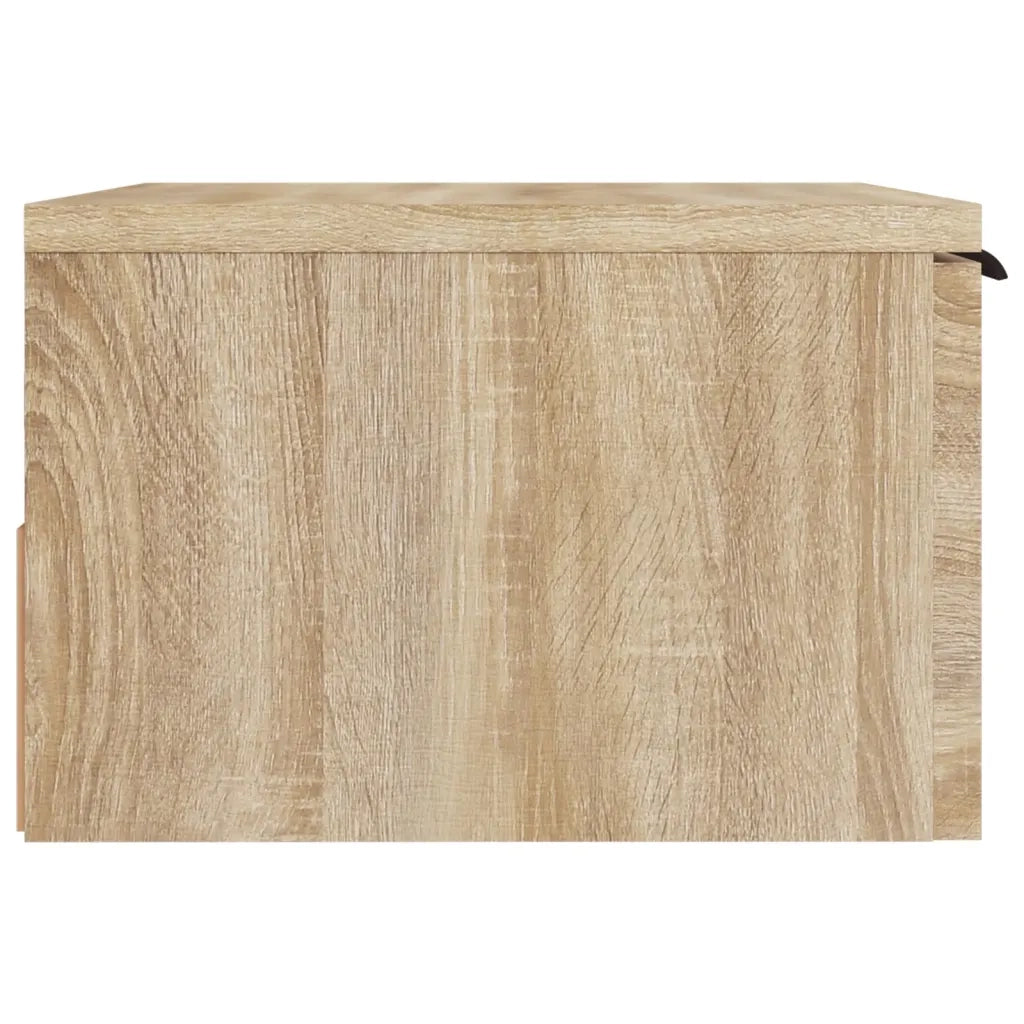 Comodini a Muro 2 pz Rovere Sonoma 34x30x20 cm 811383