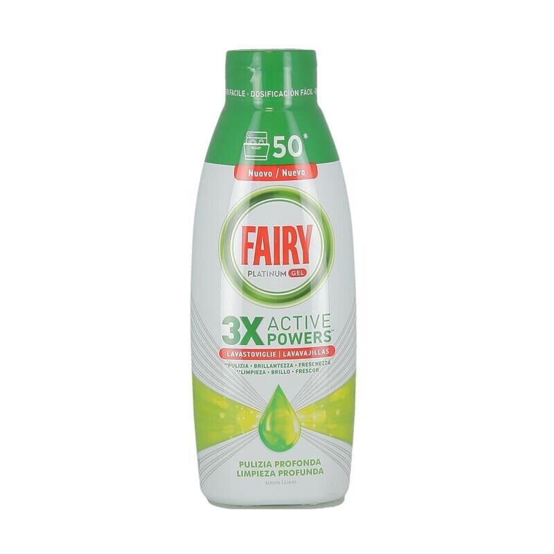 FAIRY PLATINUM GEL PER LAVASTOVIGLIE 900ML PULIZIA PROFONDA AL LIMONE OKY